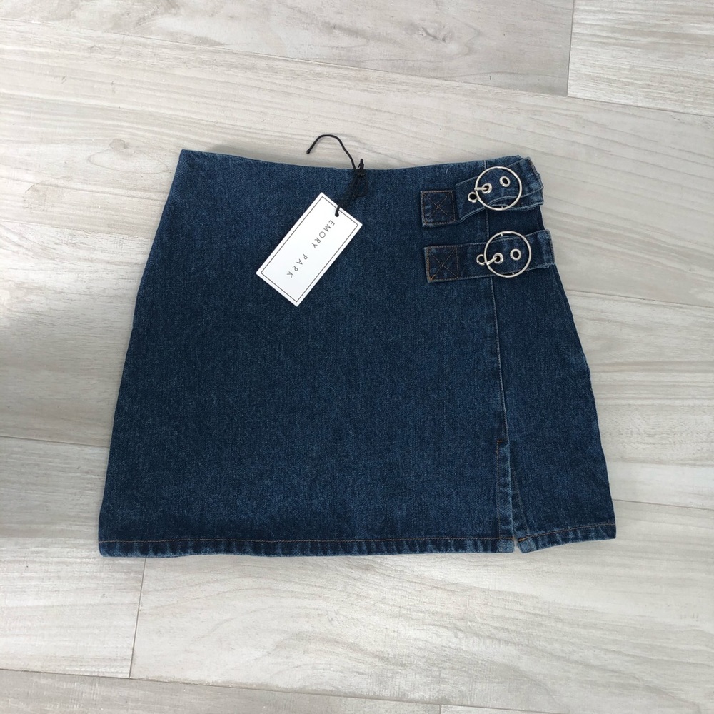 NWT Emory Park Jean skirt